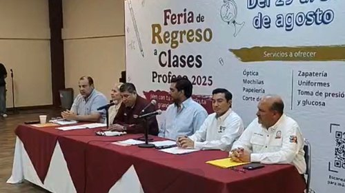 Preparan Feria de Regreso a Clases con apoyos económicos