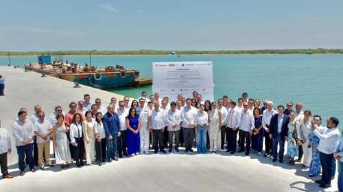 Tamaulipas impulsa el Puerto del Norte ante empresarios