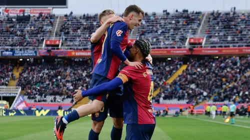Barcelona golea 4-0 a la Real Sociedad y se mantiene líder