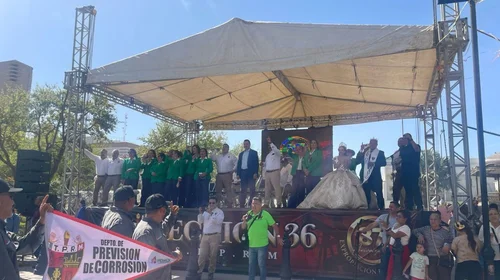 Celebran el 87 aniversario de Expropiación Petrolera en Reynosa