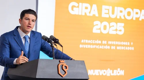 Samuel García anuncia resultados de gira de inversión por Europa