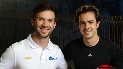 Daniel Suárez, piloto regiomontano de NASCAR, visita a los Tigres