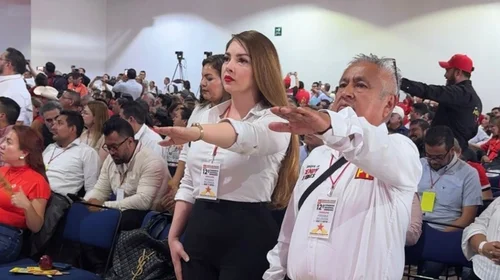 Cendy Robles toma protesta como nueva dirigente nacional del PT