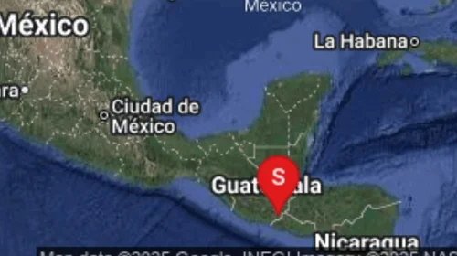 Un sismo de magnitud 5.9 sacudió la costa suroeste de Guatemala