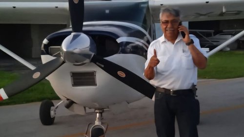 Fallece en accidente aéreo el piloto Gilberto Solís