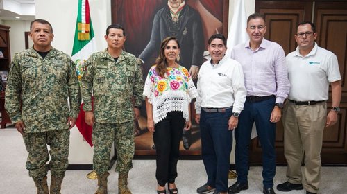 Mara Lezama sostiene reunión con directivos de Grupo Mundo Maya