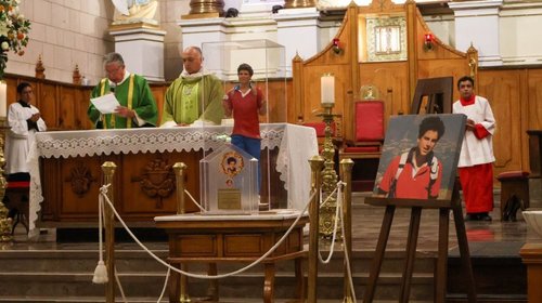 Diócesis de Saltillo cuenta con reliquia del Santo Carlo Acutis