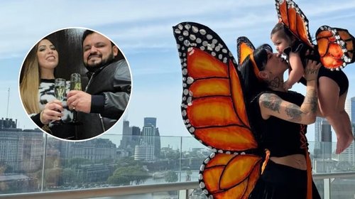 Papás de Christian Nodal ayudarán a Cazzu para que Inti viaje