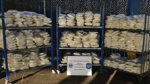 Decomisan 16 mdd de droga en cargamento de mangos