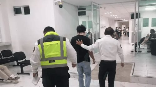 Aprehenden a conductor por accidente de familia regia