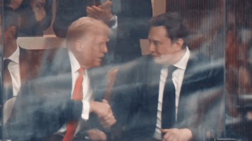 Trump y Musk se reencuentran en funeral de Charlie Kirk