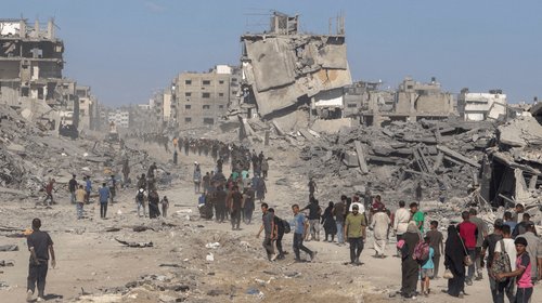 Calculan 7,000 muertos entre escombros en Gaza tras ataques