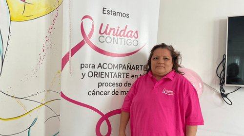 América se enfrenta al cáncer de mama; quiere vivir