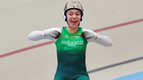 Mexicana consigue oro en Campeonato Mundial de Ciclismo de Pista