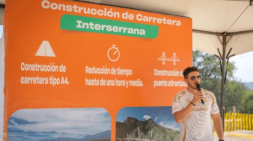 Supervisa gobernador inicio de tramo 2 de Carretera Interserrana