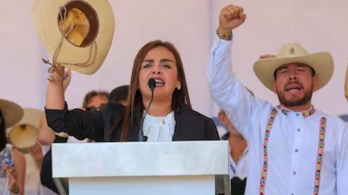 Grecia Quiroz exige respuestas por el asesinato de Carlos Manzo
