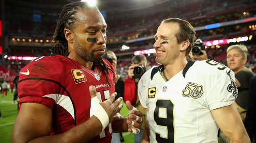 Brees y Fitzgerald, finalistas al Salón de la Fama de la NFL