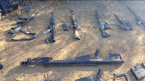 Sedena asegura camionetas y arsenal en General Treviño