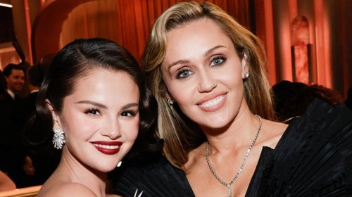 Selena Gómez y Miley Cyrus se reencuentran en Globos de Oro