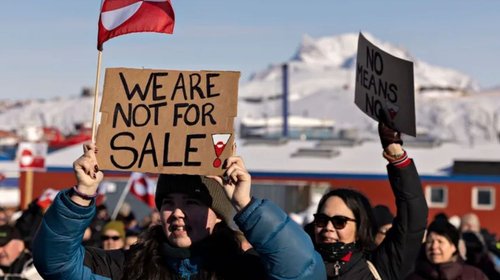 Protestas en Dinamarca por amenaza de Trump a Groenlandia