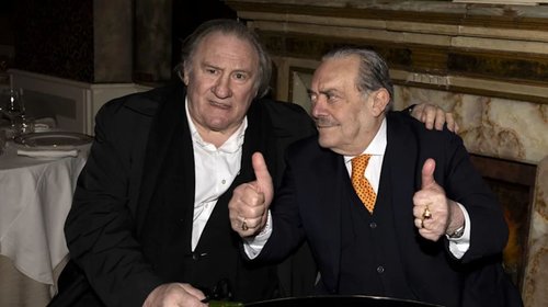 Gérard Depardieu y paparazzi llegan a un acuerdo