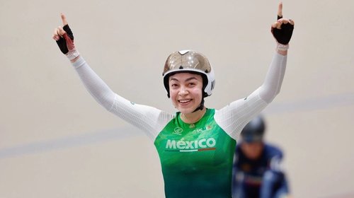 Yareli Acevedo brilla en ómnium y lidera oros para México