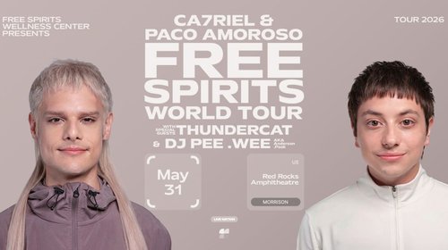 Ca7riel & Paco Amoroso inician gira mundial 'Spirits World Tour'
