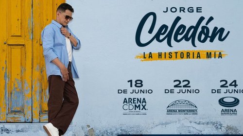 Anuncia Jorge Celedón gira 2026 con tres fechas en México