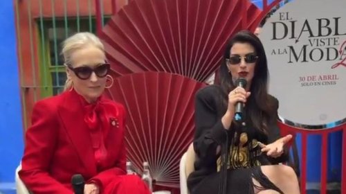 Anne Hathaway y Meryl Streep causan furor con su llegada a México