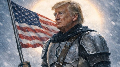 Casa Blanca postea a Trump como Mandalorian por Día de Star Wars