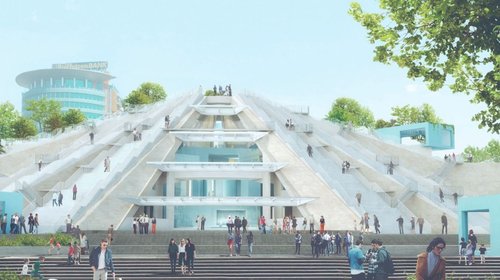 Construyen en México pirámide escalonada para museo sostenible