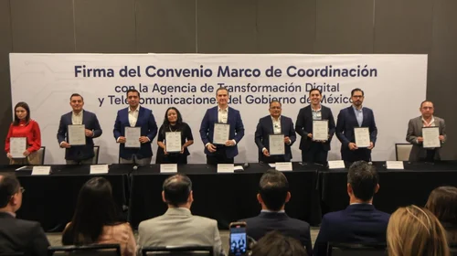 Firman alcaldes convenio digital; unificarán trámites