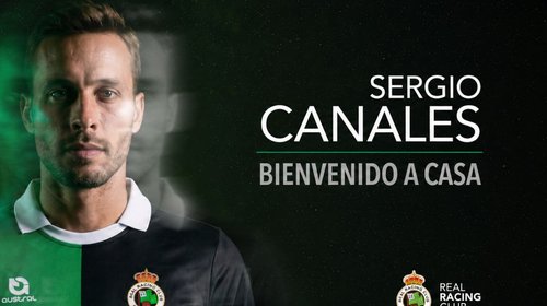 Sergio Canales regresa al Racing y firma hasta 2028