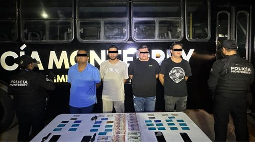 Cae en Monterrey banda con tarjetas bancarias robadas en Saltillo