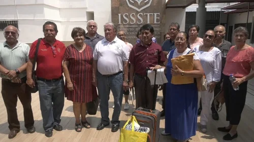 Jubilados exigen destitución de subdelegado ISSSTE