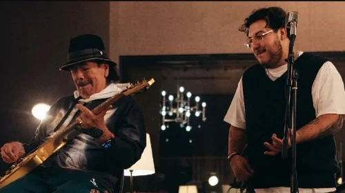 Carlos Santana lanza su primer tema norteño con Grupo Frontera