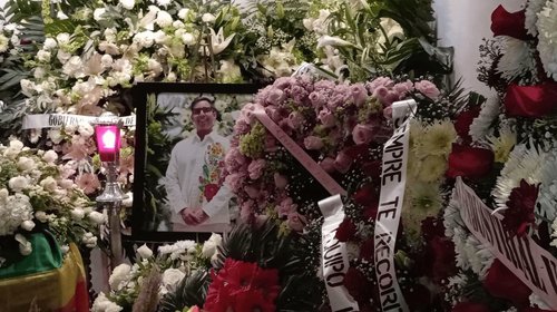 Velan a regidor de Reynosa bajo estrictas medidas de seguridad