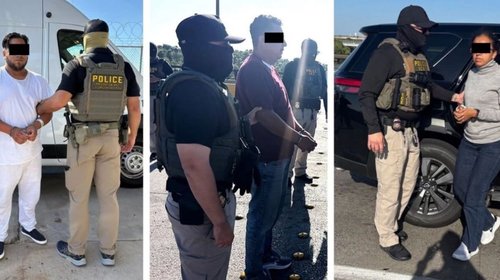 Captura ICE a tres fugitivos buscados en México