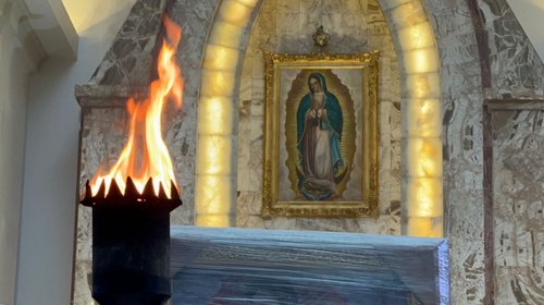 Antorcha Guadalupana llega a la ciudad de Reynosa