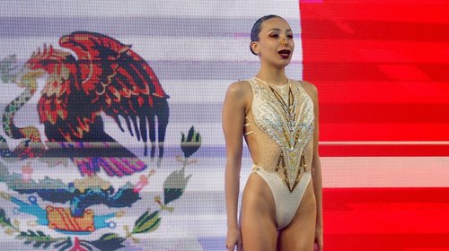 Itzamary González conquista el oro en natación artística
