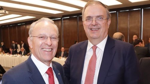 Ebrard alista estrategia con el CCE rumbo a revisión del T-MEC
