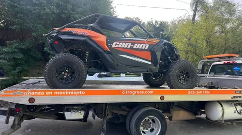 Sanciona Santiago con $36 mil pesos a conductor de RZR volcado