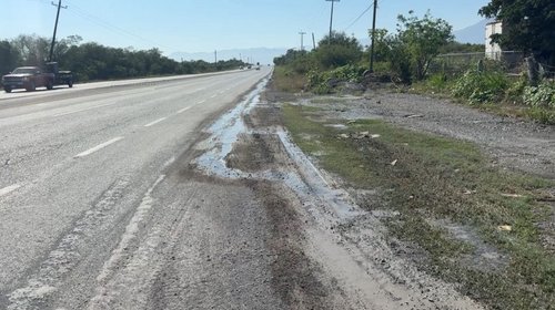 Persiste fuga de agua en estación de rebombeo de Ciudad Victoria