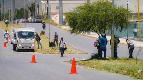 Refuerzan limpieza y mantenimiento urbano en Ramos Arizpe