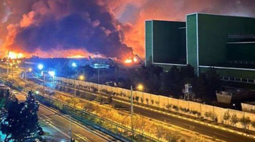 Registran Incendio en el aeropuerto de Mehrabad tras ataques