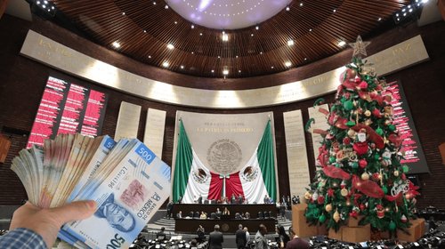 Destinan $208 millones para aguinaldo de diputados y senadores