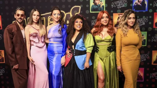 Elenco celebran el estreno de 'Mentiras, la serie'