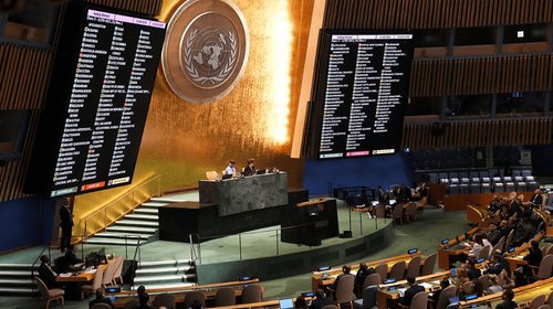 Israel llama "circo político" a Asamblea de ONU por declaración