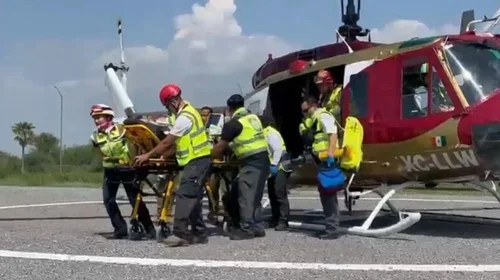 Traslada Protección Civil a herido en Villa de Casas