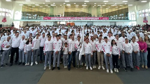 Coahuila abanderó a su delegación para la Olimpiada Nacional 2025